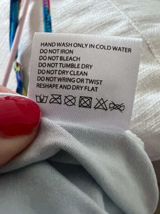 Shirley & Stone Floral Boho Spaghetti Strap Wide Leg Stretch Jumpsuit Large EUC - Picture 9 of 9